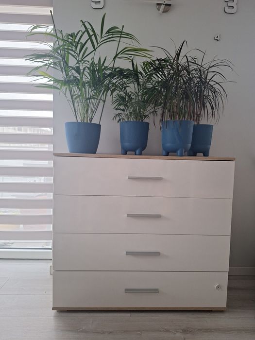 Komoda biała połysk