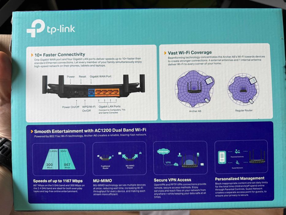 Router TP-Link Archer A6