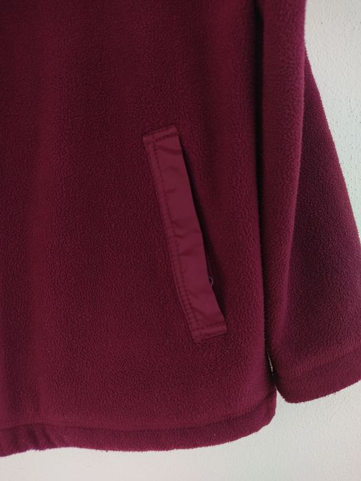 Casaco/ camisola polar bordeaux, Massimo Dutti