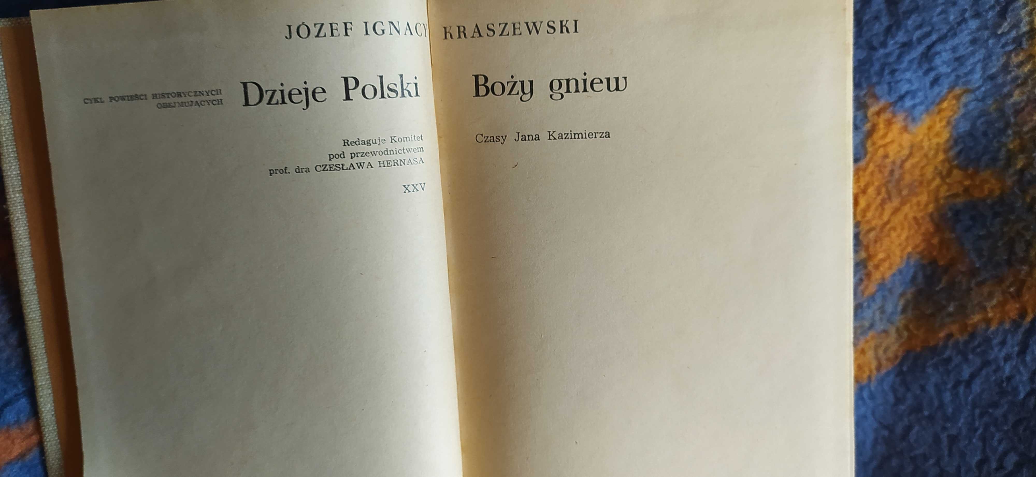 Boży gniew Józef Ignacy Kraszewski