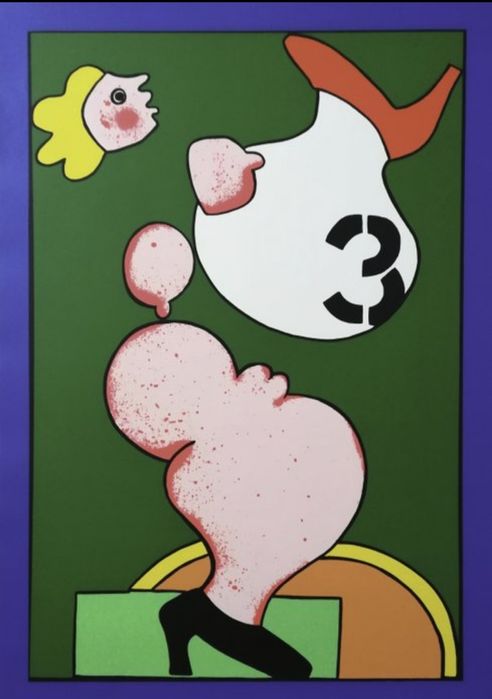 José de Guimarães - serigrafia