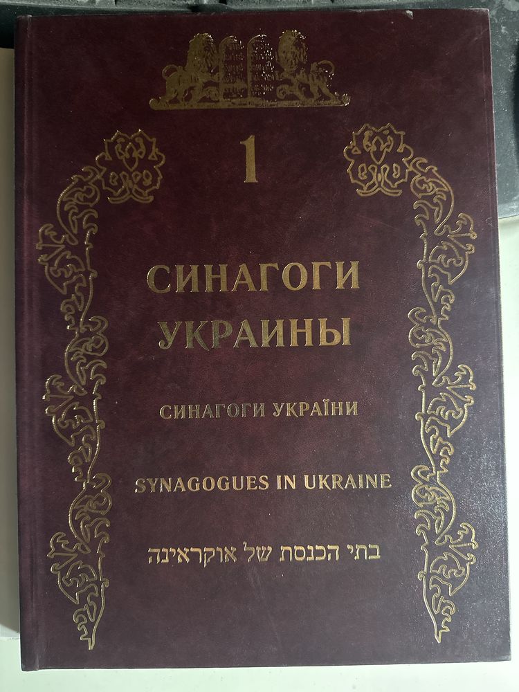 Книга альбом Синагоги України