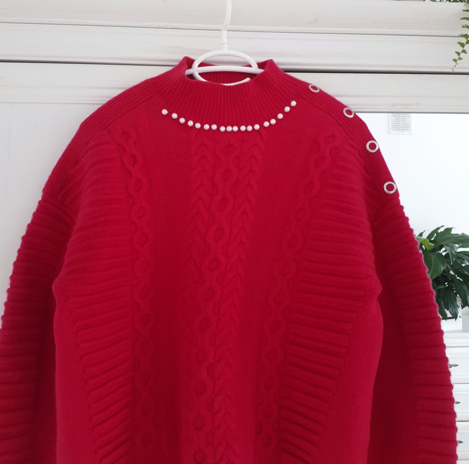 Wełniany sweter Karen Millen