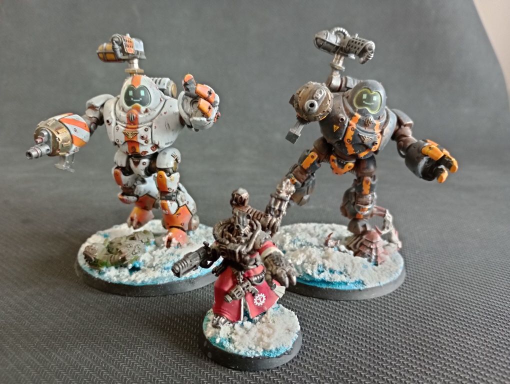 Adeptus Mechanicus Kastelan Robots