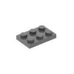 LEGO 3021 Płytka 2 x 3 Dark Bluish Gray 1szt.