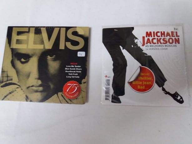 Música Rock - Elvis Presley e Michael Jackson