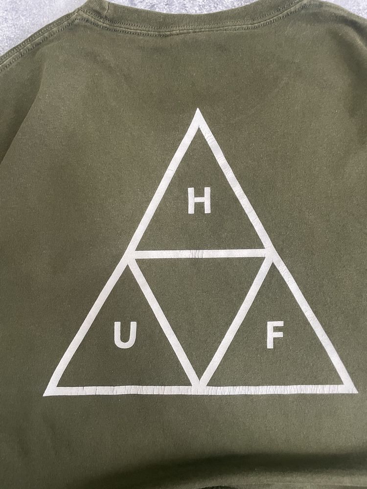 Футболка Huf X Spitfite Big Logo sk8 style