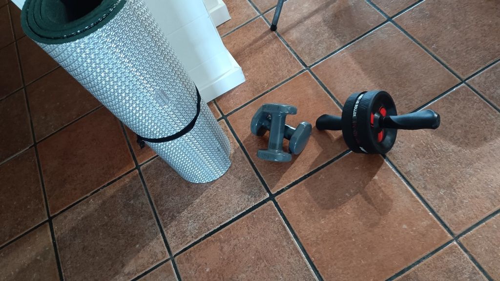 Kit treino exercício fisico