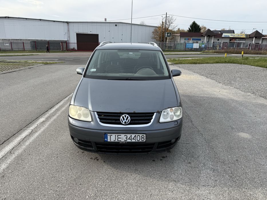 Vw Touran 2.0 Tdi 140 Koni 6 Biegow 7 miejsc alufelgi