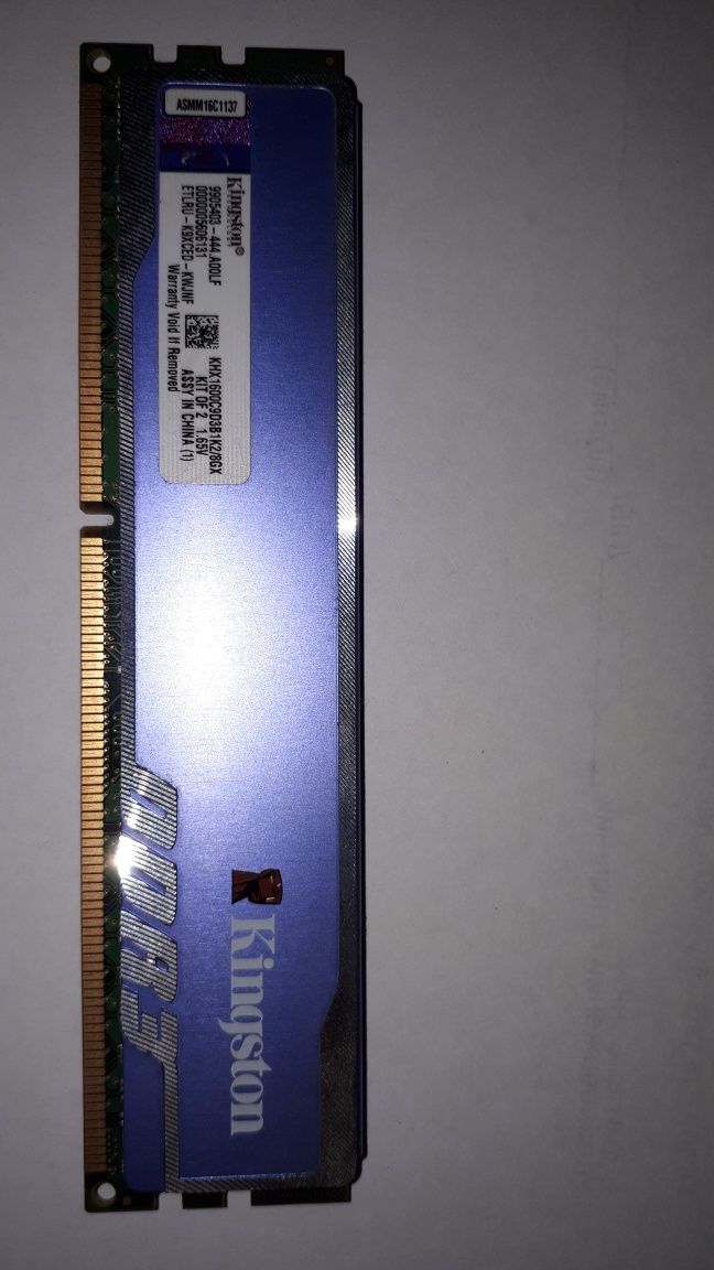 Оперативная память Kingston,  1600, ddr3, 4gb.