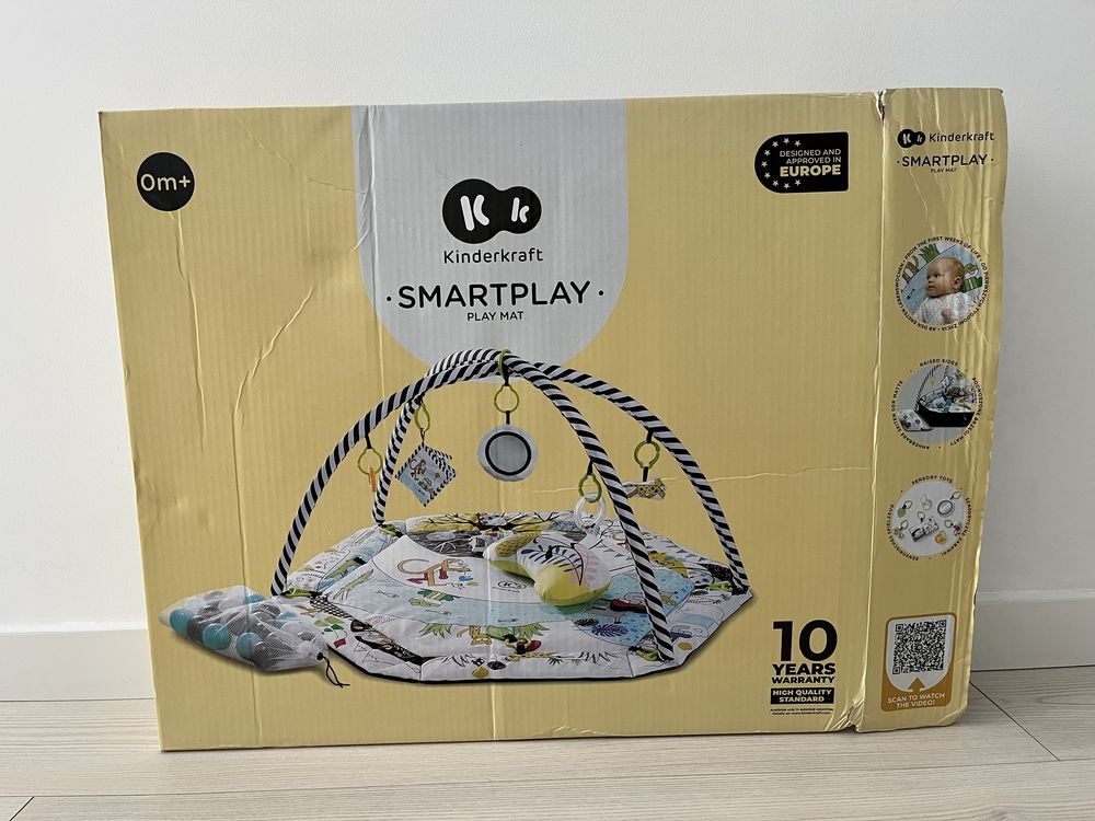 Ginásio bebé / tapete de atividades Smartplay Kinderkraft
