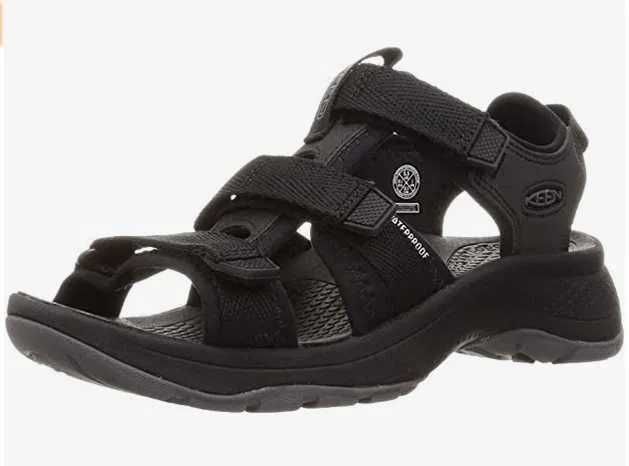 Sandały damskie KEEN Astoria West Open Toe Black/Black 41 nowe