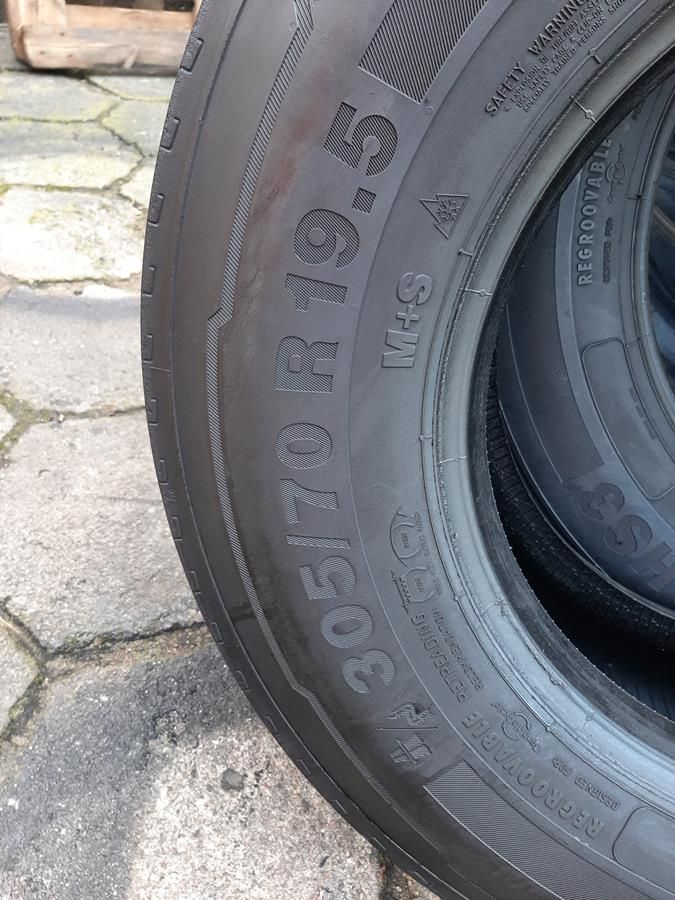 Opona używana ciężarowa 305/70R19.5 CONTINENTAL CONTI 480zł C2342