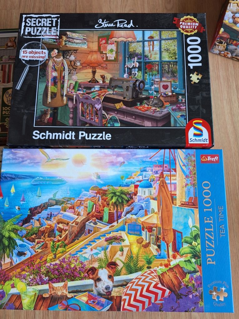 Puzzles 1000 peças