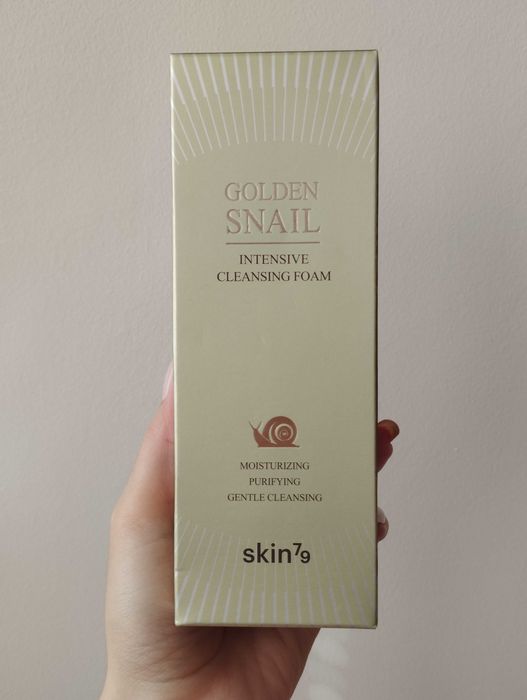 Skin79 Golden Snail pianka do twarzy ślimak