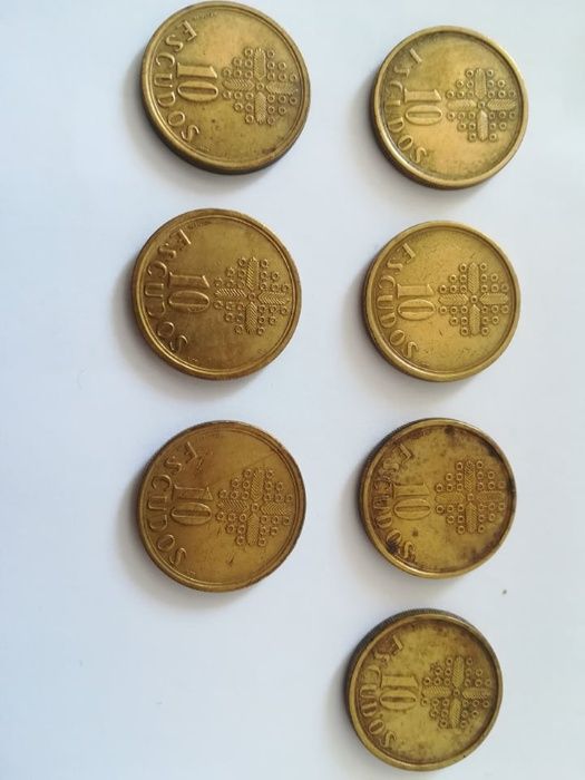 Moedas da República portuguesa.