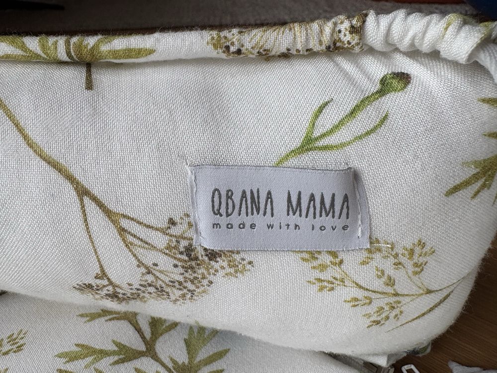 Qbana mama - Kokon bambusowy dwustronny niemowlęcy