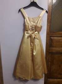 Золотое платье на девочку