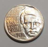 10 złotych 1967 - Maria Skłodowska Curie (st.1)  [#494]