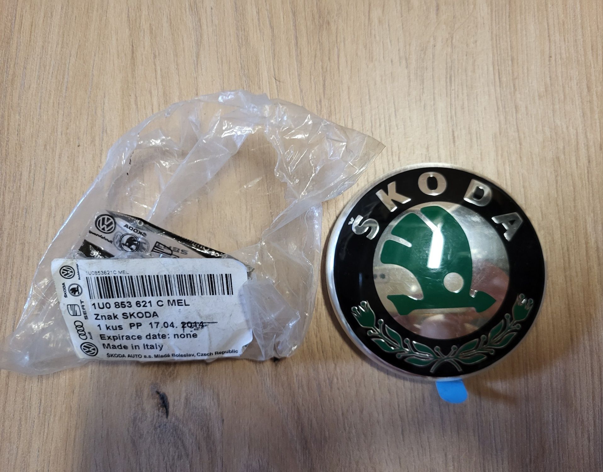 Emblemat Logo Znaczek Skoda Fabia Felicia Octavia I II - Oryginał Nowy