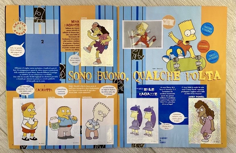 Супер ціна!!! Колекційний альбом Panini наклейок із сімейкою Сімпсонів