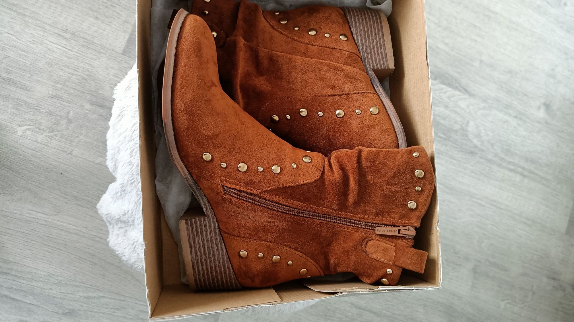 Buty botki damskie 37
