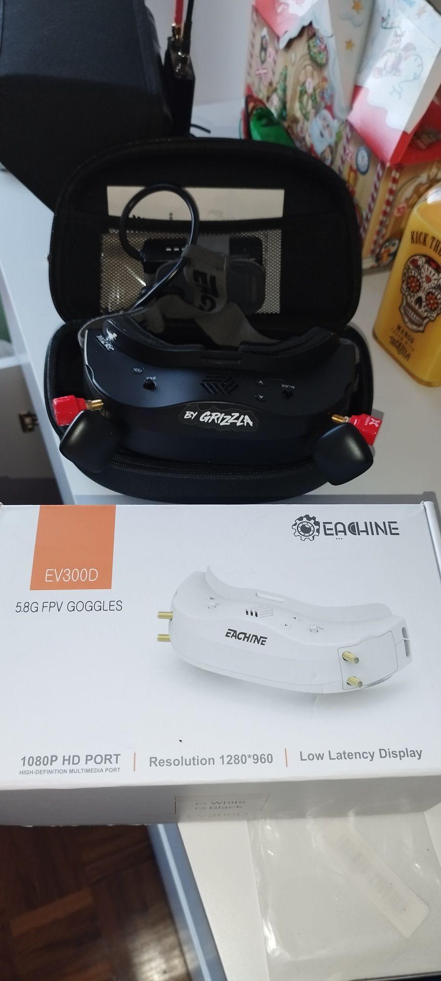 Óculos FPV Eachine EV300D