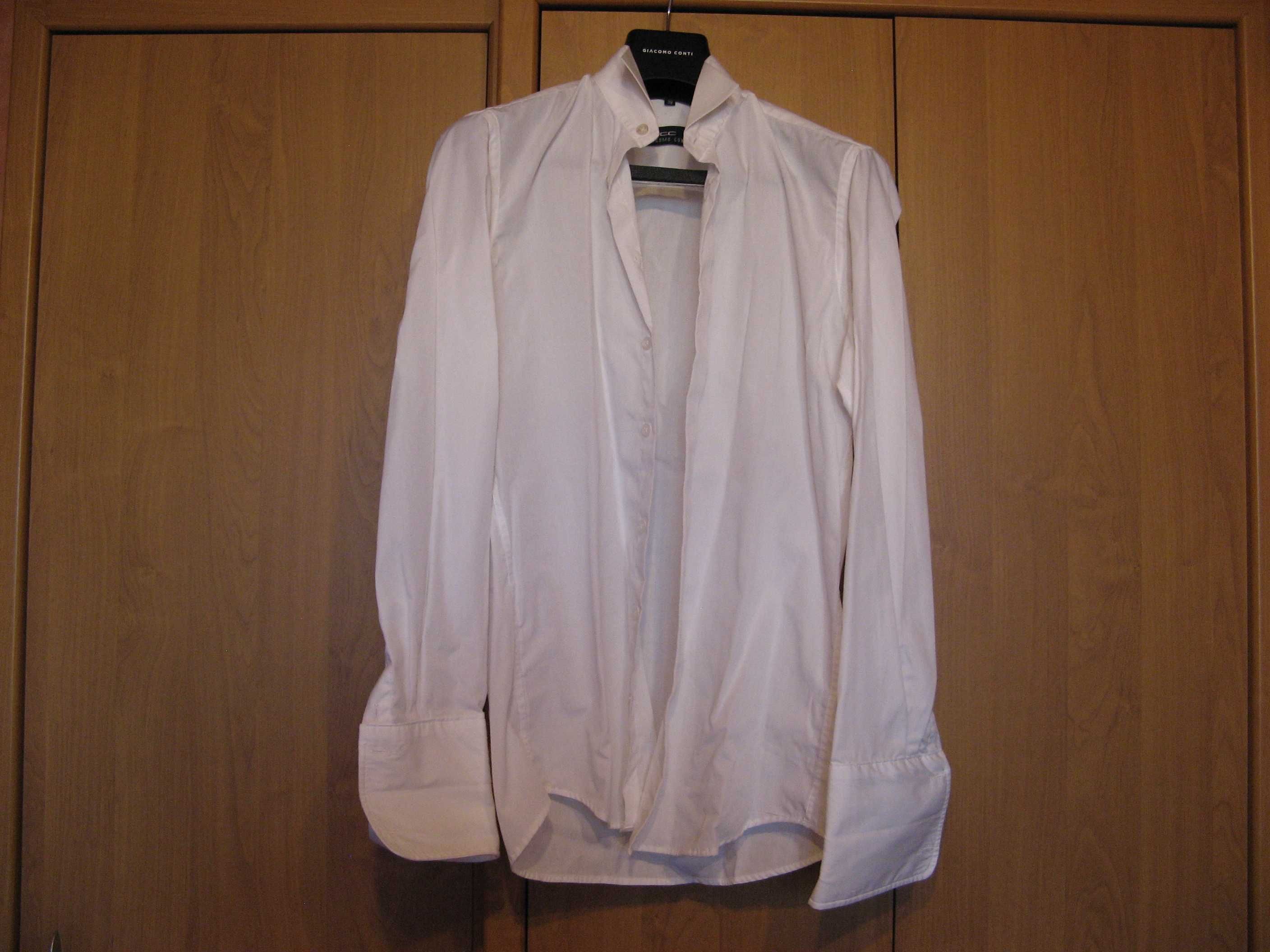 Zestaw czarny smoking ,garnitur ślubny  i koszule białe