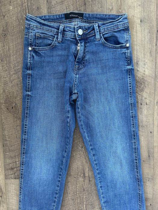 Jeansy skinny XS wąskie jeansy