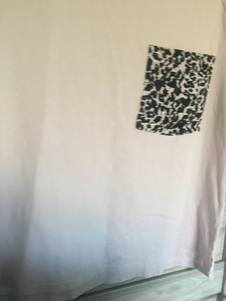 Koszulka damska t-shirt z krótkim rękawem pudrowy róż