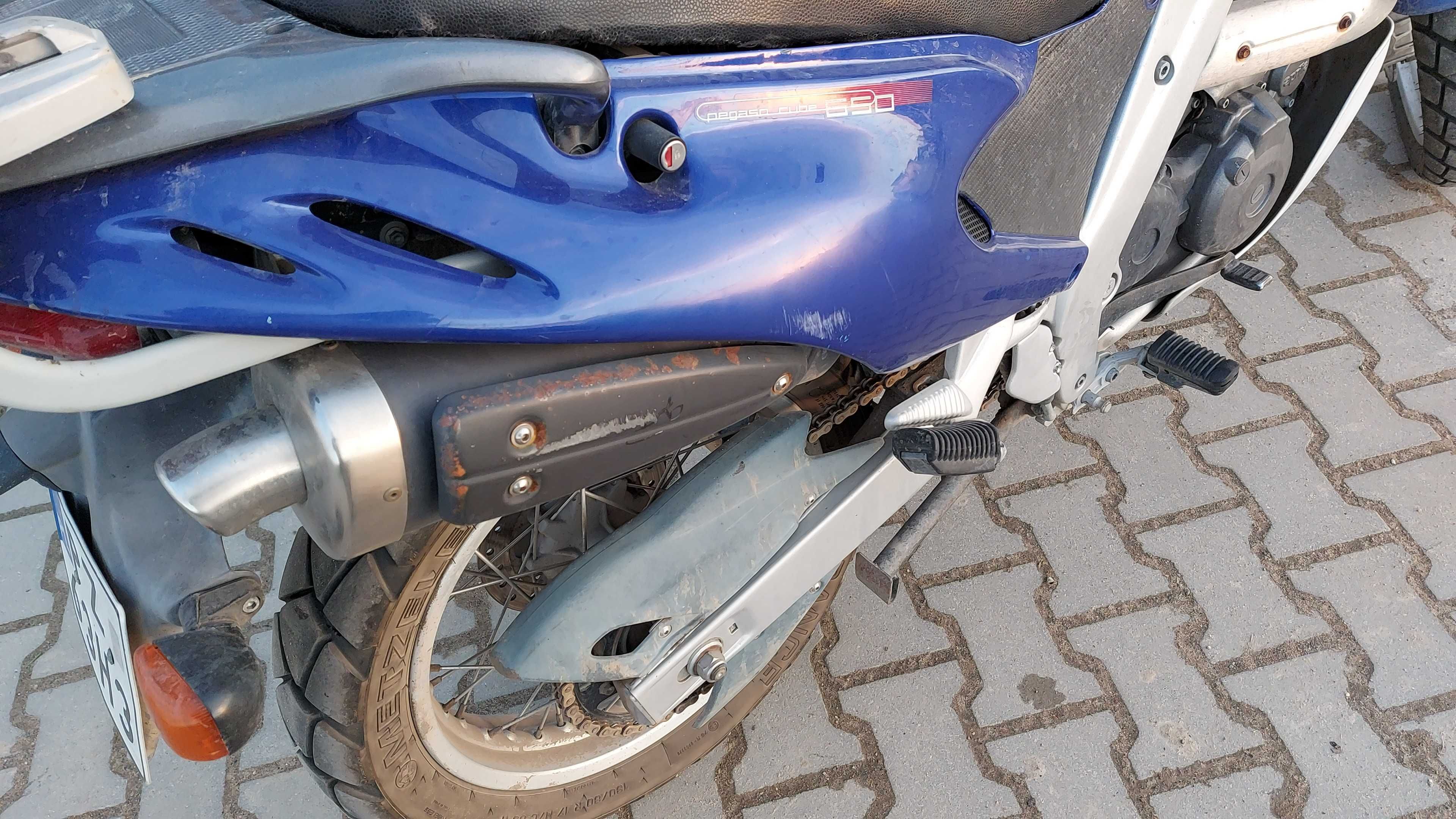 Aprilia Pegaso 650 - pali, jeździ, OC, przegląd, zarejestrowany -tanio