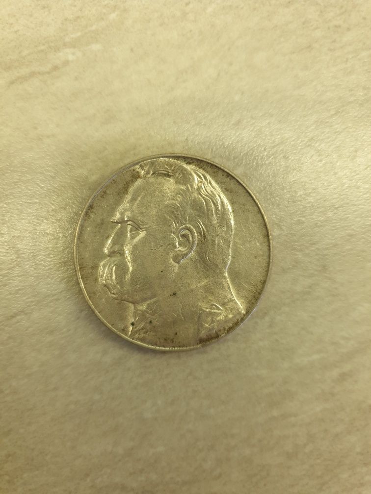 Moneta Srebrna  Kolekcjonerska Józef Piłsudski 1936 rok UNIKAT ! OKAZJ