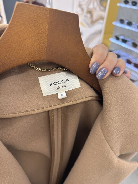 Sobretudo camel kocca