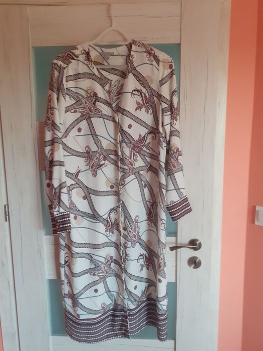 Długa sukienka H&M 44/XXL wysyłka olx