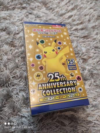 Pokemon TCG  25th Anniversary   Japanese Booster Box