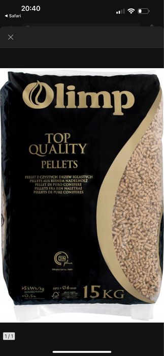 Pellet Barlinek, Lava, Olczyk, Olimp, Clear Energy,Enplus A1 Najatniej