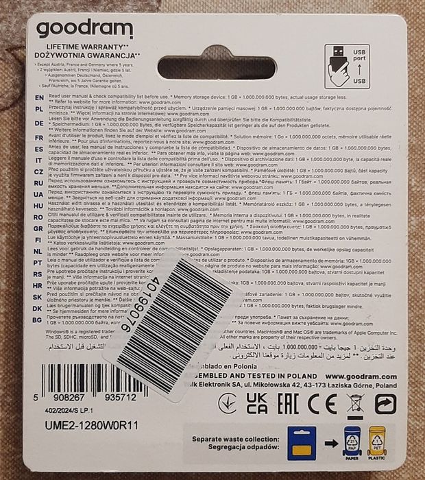 Nowy pendrive 128 gb