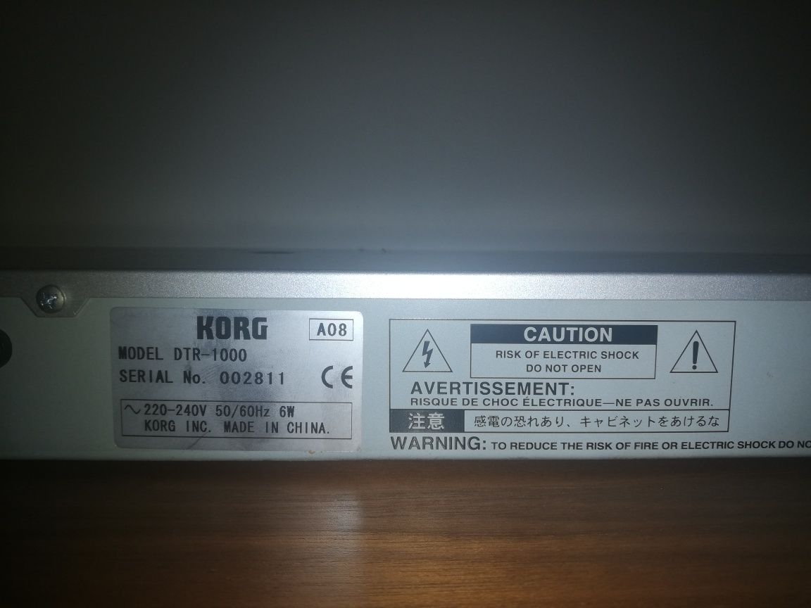 Tuner Korg dtr 1000