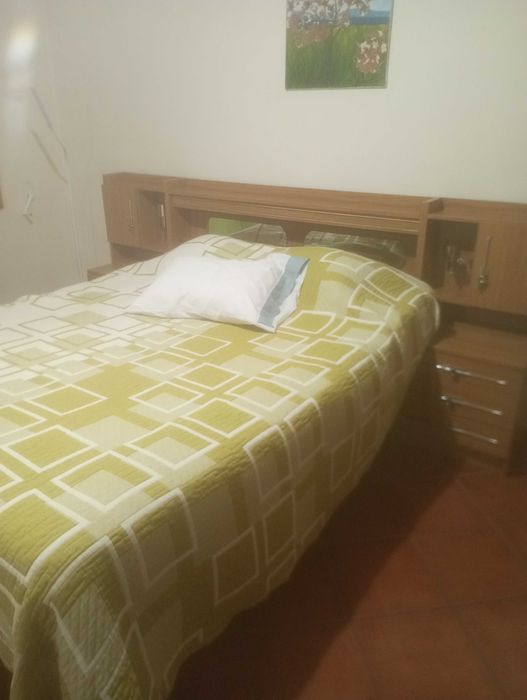 cama de casal com colchão