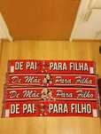 Cachecol futebol novo ideal para oferta pai/mãe para filho/filha
