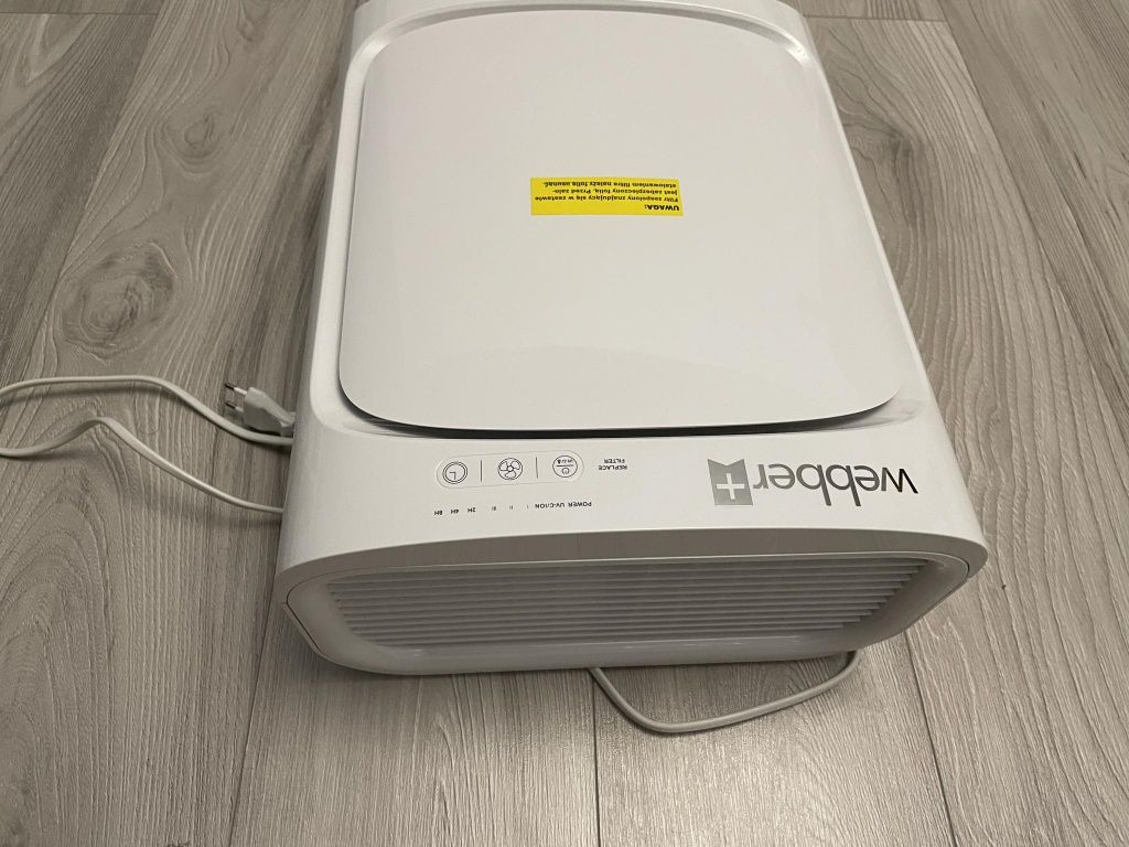 Oczyszczacz powietrza Webber - jonizacja - lampa UV