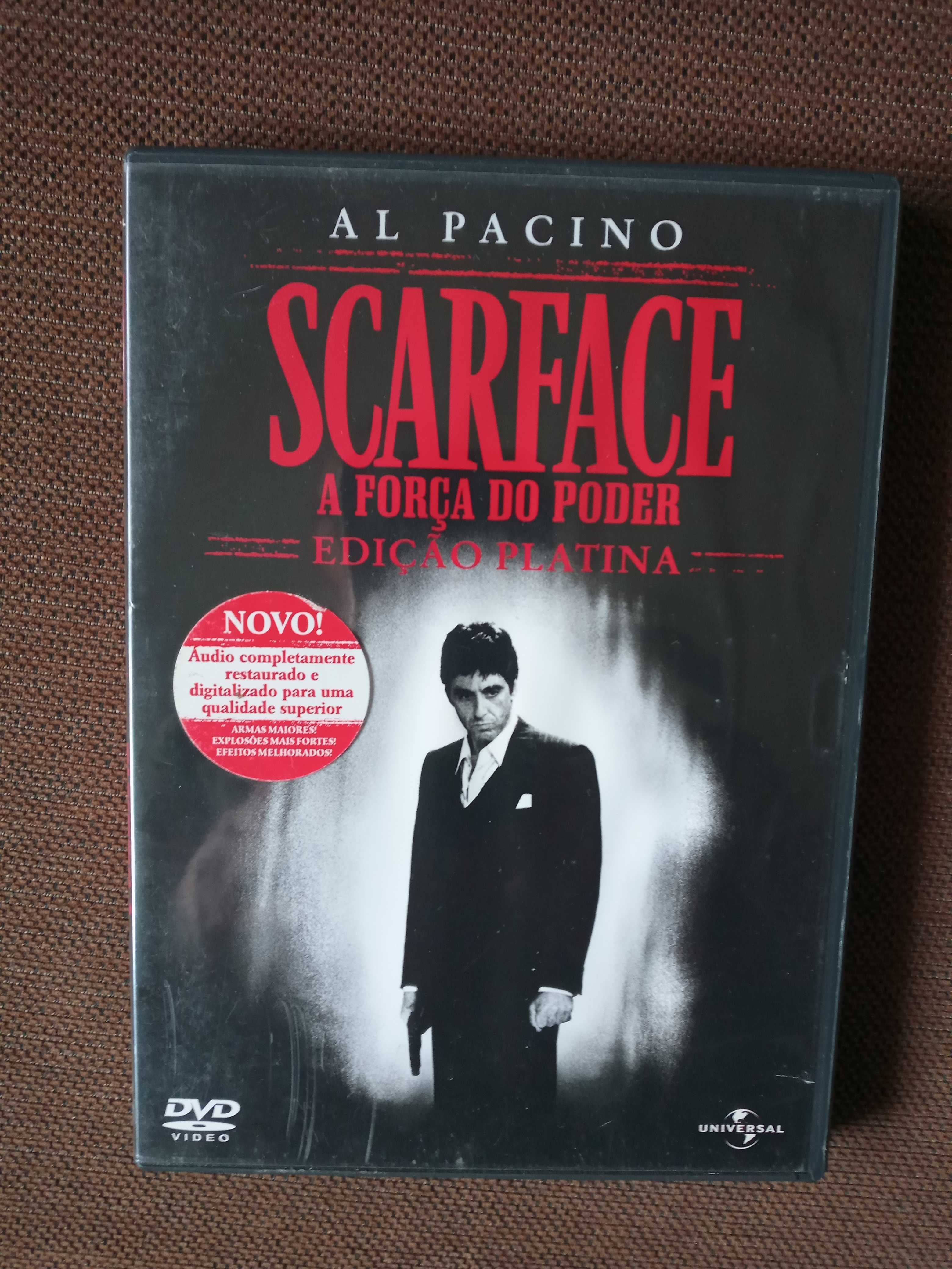 filme dvd - original - scarface a forca do poder