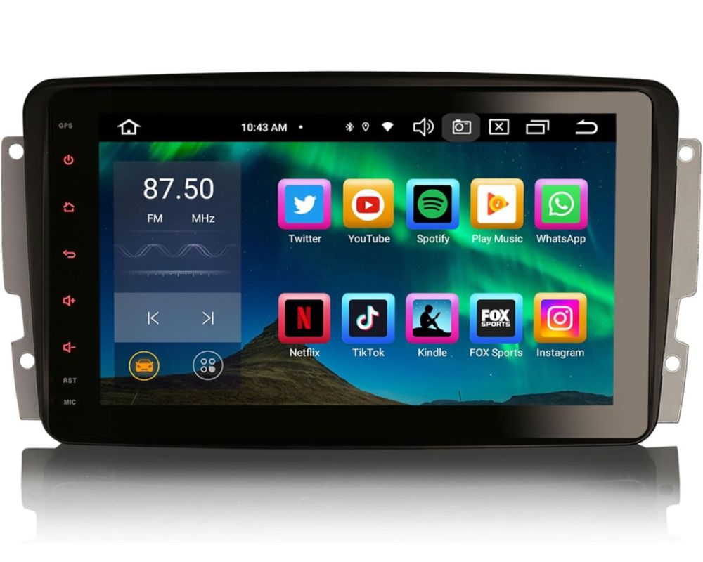 Radio Android Carplay Mercedes w203/209/463