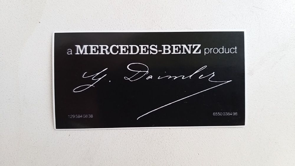 Наклейки стикеры на авто "a MERCEDES-BENZ product" DAIMLER