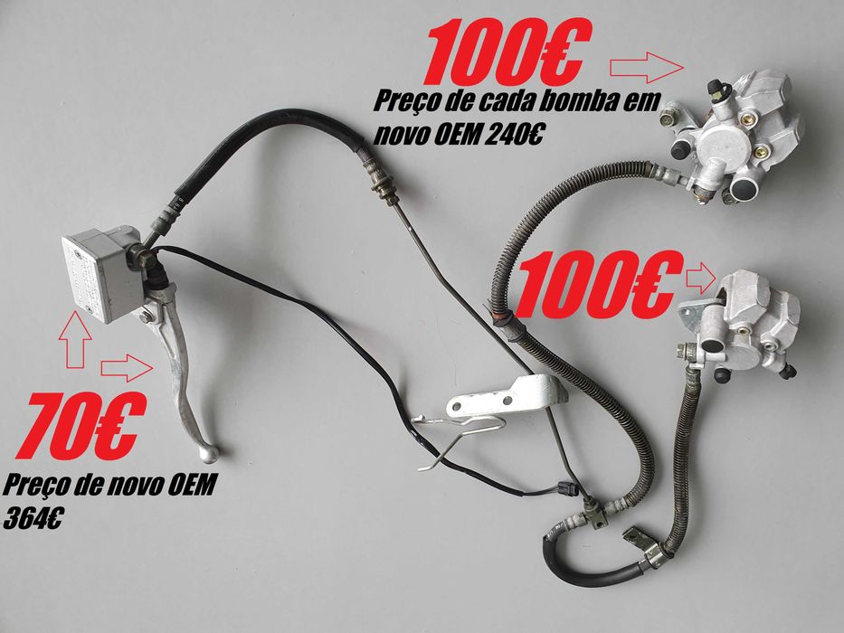 Peças para Yamaha YFM Raptor 350 e Raptor 700