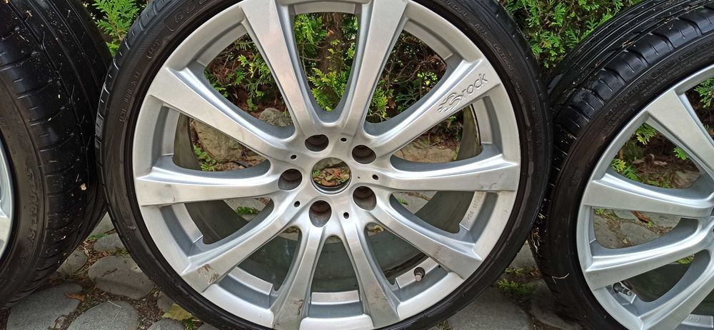 Felgi aluminiowe Brock 20″ + opony letnie – komplet 4 sztuki