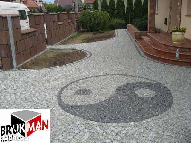 Brukarstwo - układanie kostki granitowej - Strzegom Dolnyśląsk