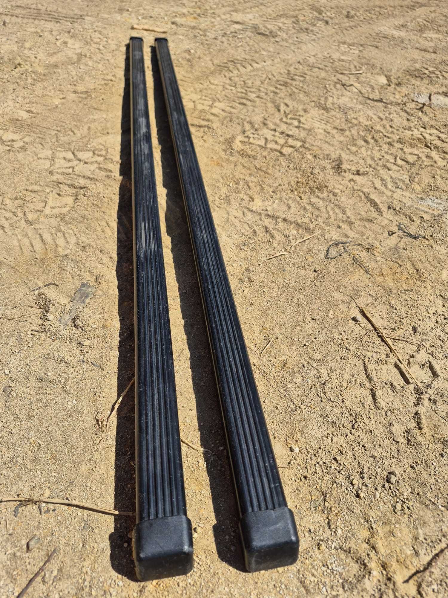 Halfords Advanced Square Roof Bar and FP6 Foot Pack System