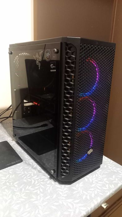 Komputer Ryzen 5 5600x Rx 6800 16gb Ram 32gb 3200mhz 600w Ssd RGB MOC!