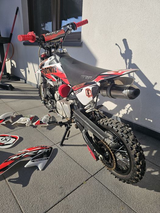 FORTNITE PITbike cross 80ccm motor dla dziecka MRF 80 5-12lat